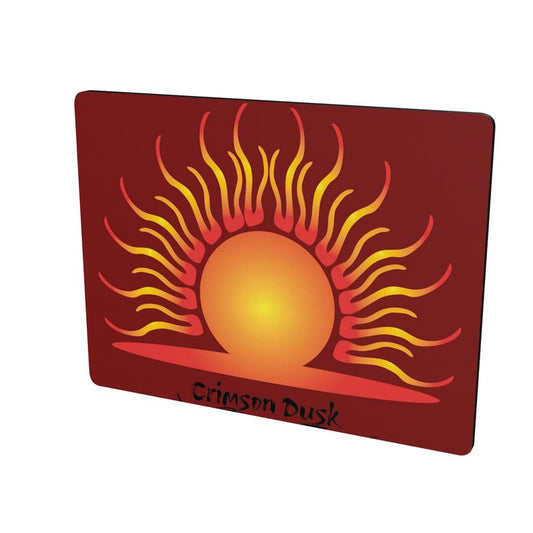 Crimson Dusk Mouse Pad