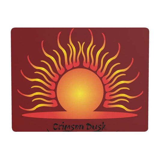 Crimson Dusk Mouse Pad