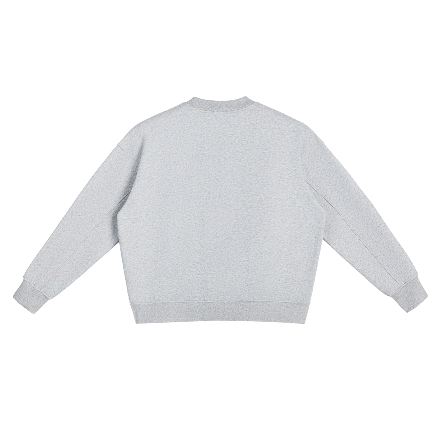 Mt Fuji Fleece Side Slit Crewneck Sweatshirt