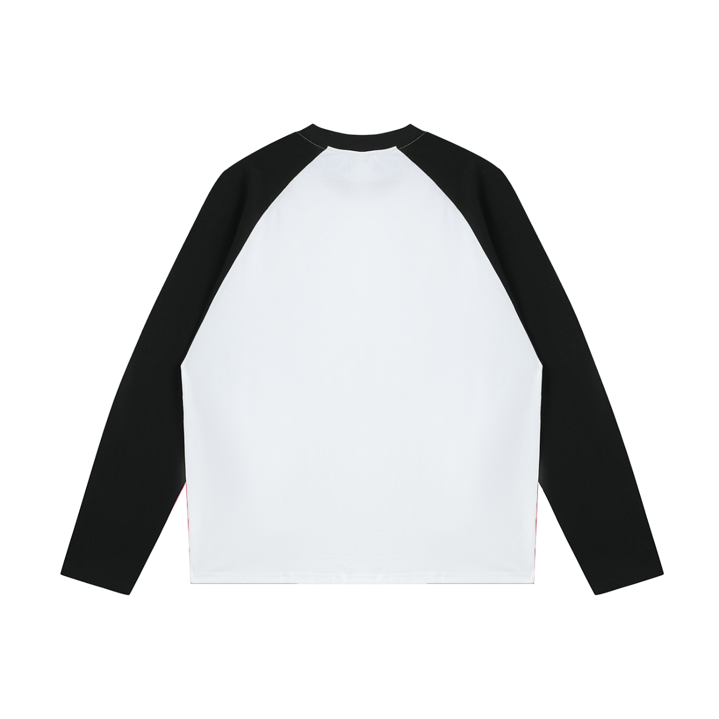 Anime eyes - Color-Blocked Raglan Long-Sleeve T-Shirt