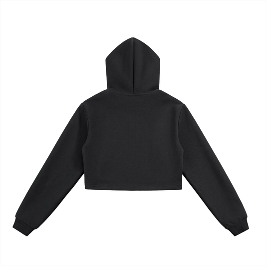 Anime Eyes - Essential Cropped Zip-Up Hoodie